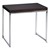 Chrome EndTable w/ Espresso Finish