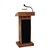 Orator Floor Lectern w/ Wired Mic