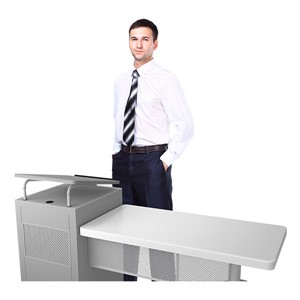 Edupod Lectern & Teacher's Desk Combo