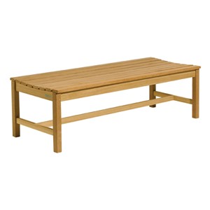 Oxford Backless Wood Bench (5' L)