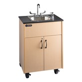 Portable Hand-Washing Station w/ Stainless Steel Basin
