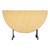 22M Series Round Mobile Folding Cafeteria Table - Shown folded