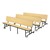 34M Series Mobile Convertible Bench Table - Bench Set Up