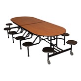 59T Series Elongated Wheelchair Accessible Cafeteria Table