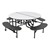 59T Series Round Bench Cafeteria Table