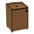 Top Load Recycling Unit w/ Liner - Oak