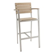 Tiki Outdoor Café Stool w/ Arms