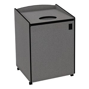 Top Load Waste Unit w/ Liner (50 Gallons) - Gray