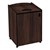 Top Load Waste Unit w/ Liner (50 Gallons) - Walnut