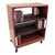 Mobile Bookcase w/ Steel Shelves
