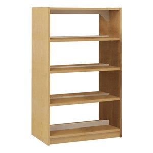 Double-Sided Wood Shelving – Starter Unit