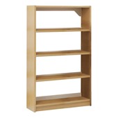 Single-Sided Wood Shelving