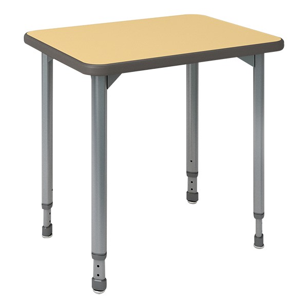 A&D Rectangle Adjustable-Height Student Desk