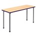 A&D Rectangle Adjustable-Height Student Desk