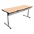 Compute-It Intuitive Computer Table w/ Scalloped Edge