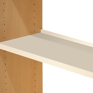Flat Steel Shelf w/ Deflecta-Stop