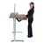 Vox Adjustable Dual Surface Workstation - Standing Position