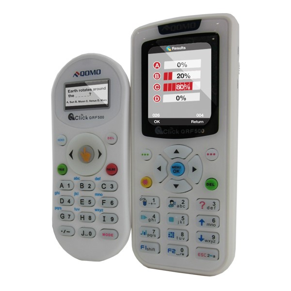 QClick QRF500 Classroom Response System - Teacher & Student Remotes