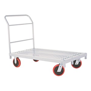 Heavy Duty Platform Truck - 8" Quiet Poly Casters (Four Swivel)