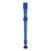 Canto Colorful One-Piece Soprano Recorder - Blue