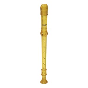 Canto Colorful One-Piece Soprano Recorder - Yellow