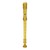 Canto Colorful One-Piece Soprano Recorder - Yellow