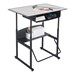 AlphaBetter Stand-Up Desk w/ Book Box - Phenolic Top (36" W x 24" D)