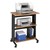 Printer Stand w/ Two Adjustable Shelves - Medium Oak