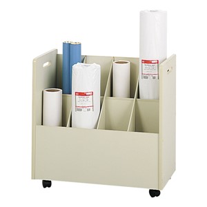 Mobile Roll File - 8 Compartments