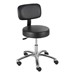 Lab Stool – Pneumatic Height Adjustment w/ Backrest (17" - 22" H)