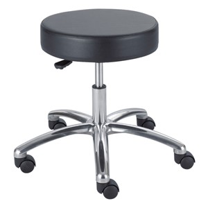 Lab Stool – Pneumatic Height Adjustment w/out Back (17" - 22" H)