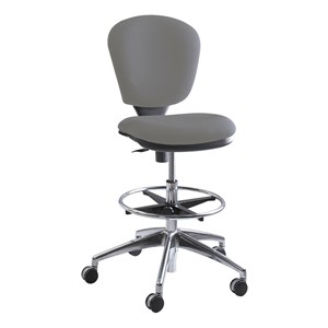 Metro Drafting Tilt Stool - Gray