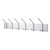 Metal Wall Coat Rack w/ Six Hooks
