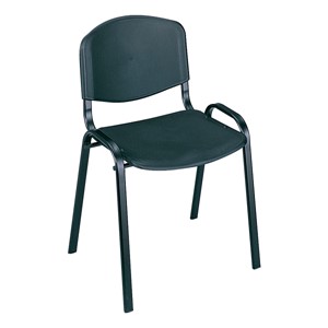 Lightweight Stack Chair - Black