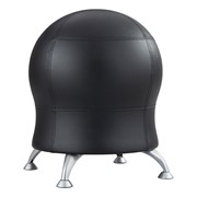 Black Vinyl Zenergy Ball Chair