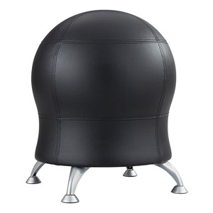 Black Vinyl Zenergy Ball Chair
