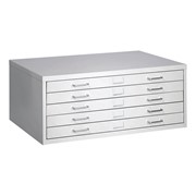 Facil Five-Drawer Flat File