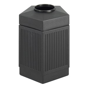 Five-Sided Panel Indoor/Outdoor Trash Can (45 Gallons)