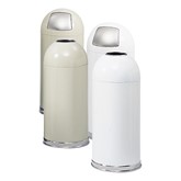 Dome-Top Waste Receptacle