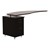 Medina™ Left Curved Desk Return w/ Pencil/Box/File Pedestal