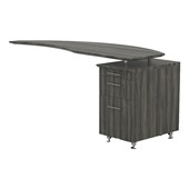 Medina Curved Desk Return