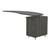 Medina™ Right Curved Desk Return w/ Pencil/Box/File Pedestal