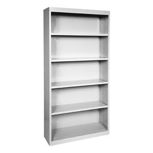 Steel Bookcase - Gray