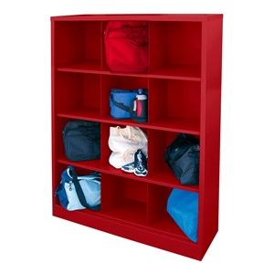 12-Section Cubby Storage Organizer