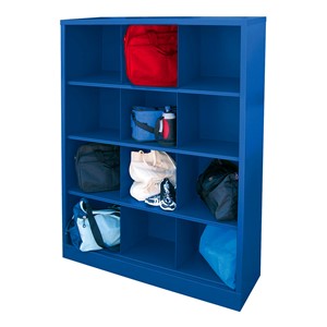 12-Section Cubby Storage Organizer