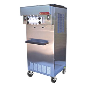 Soft Serv Ice Cream/Yogurt Twist Floor Model Freezer Machine - High Volume