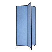 Three-Panel Mobile Display Tower
