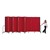 6' 8" H Freestanding Portable Partition - 11 Panels (20' 5" L)