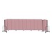 6' H Freestanding Portable Partition - 13 Panels (24' 1" L)