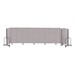 6' H Freestanding Portable Partition w/ Stone Fabric - 13 Panels